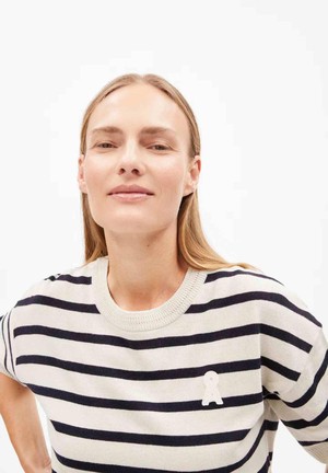 Lizaa lino top - stripes from Brand Mission