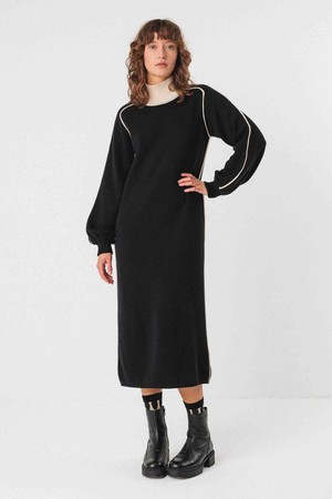 Larraitz jurk - zwart from Brand Mission