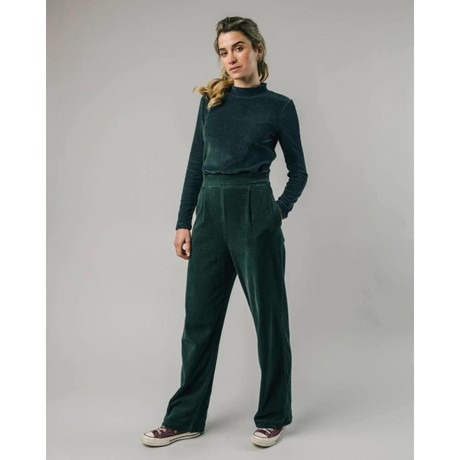 Corduroy pants - forest green from Brand Mission