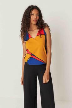 Enea top - patches via Brand Mission