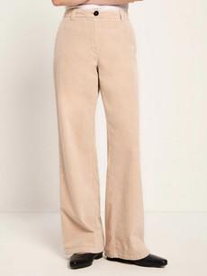 Marlene corduroy pantalon - nude via Brand Mission