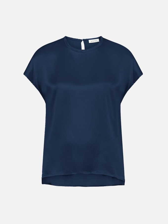 Wasabi top - midnight blue from Brand Mission