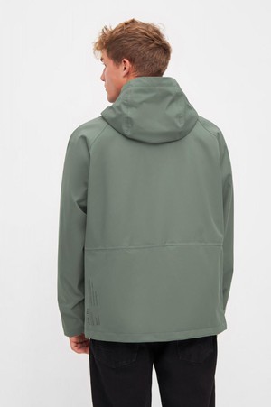 Deutby regenjas jas - olive from Brand Mission