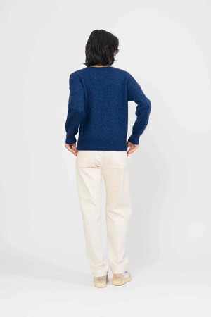 Moore trui - bright blue from Brand Mission