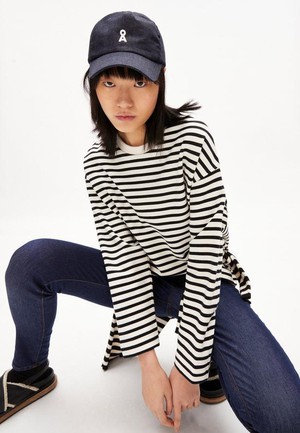 Frankaa Maarlen Stripe - undyed-black from Brand Mission