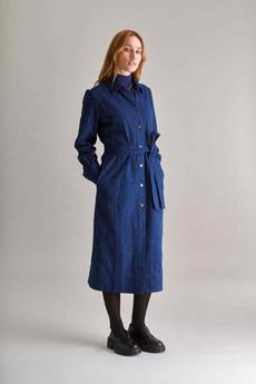Hariti jurk - denim blauw via Brand Mission