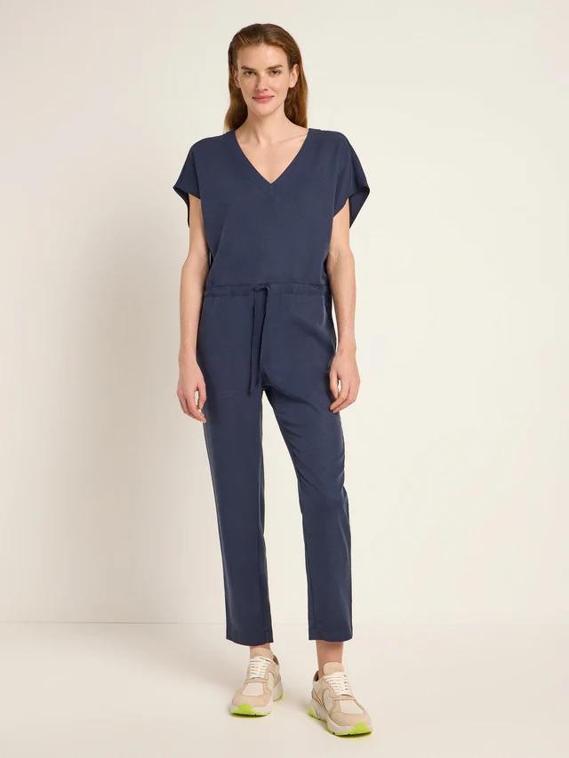 Jumpsuit - midnight / offwhite from Brand Mission