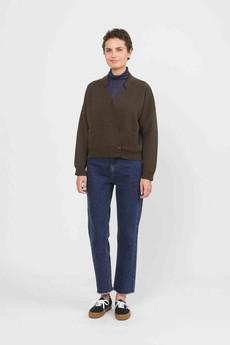 Bamala vest - donkerbruin via Brand Mission