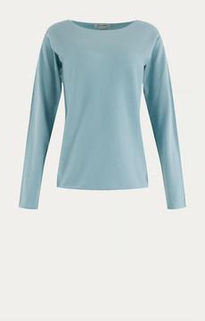 Judith boothals trui - ash blue solid via Brand Mission