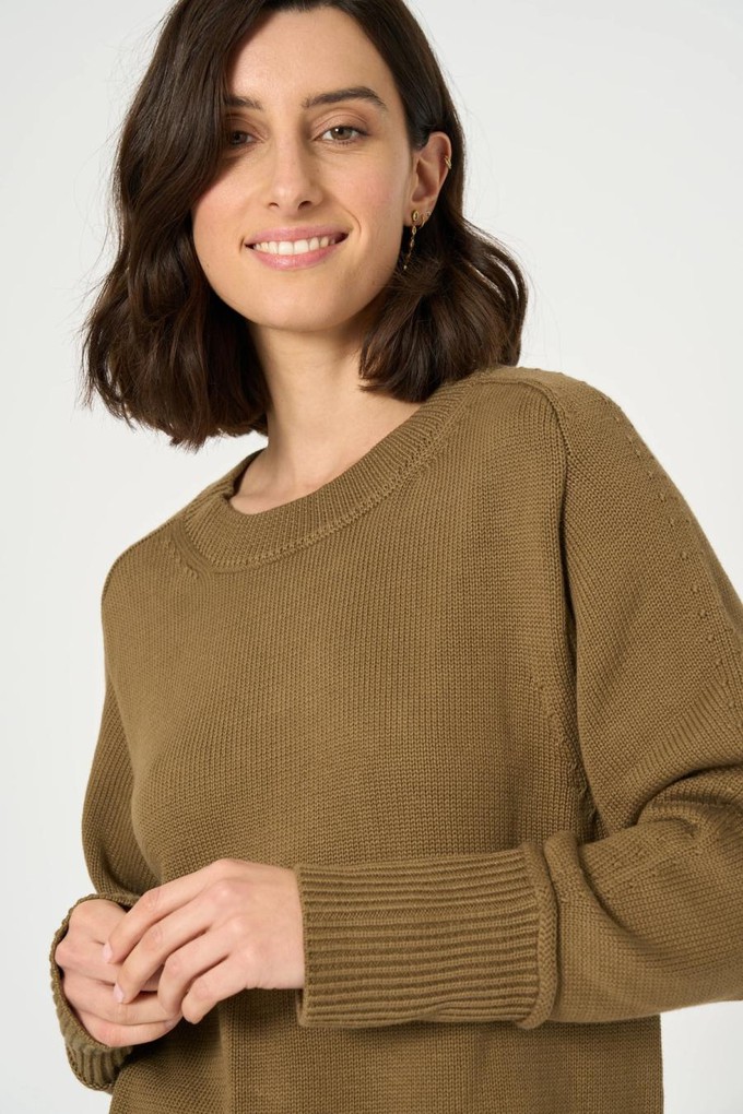 Lola trui - khaki from Brand Mission