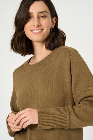 Lola trui - khaki from Brand Mission