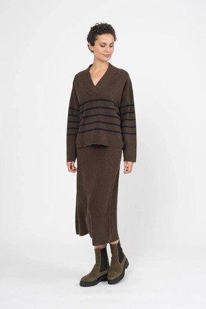 Bama trui - donkerbruin from Brand Mission