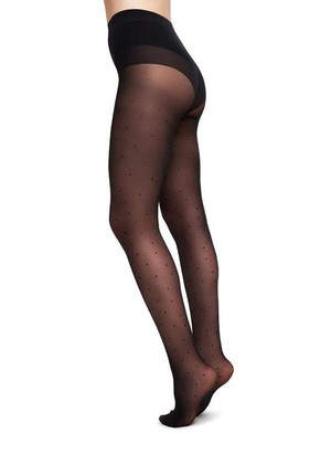 Panty Doris dots - zwart from Brand Mission