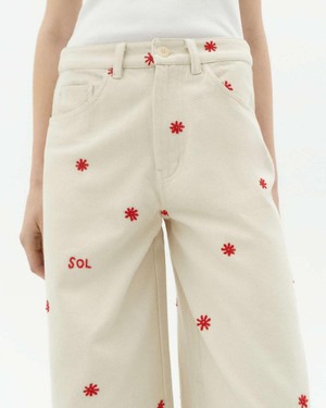 Hedda pantalon sol - ecru from Brand Mission