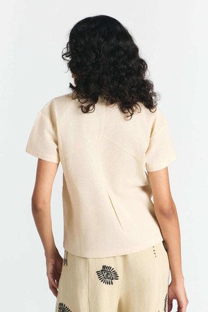 Shangha blouse - tapioca from Brand Mission