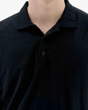 Hemp polo shirt - black from Brand Mission