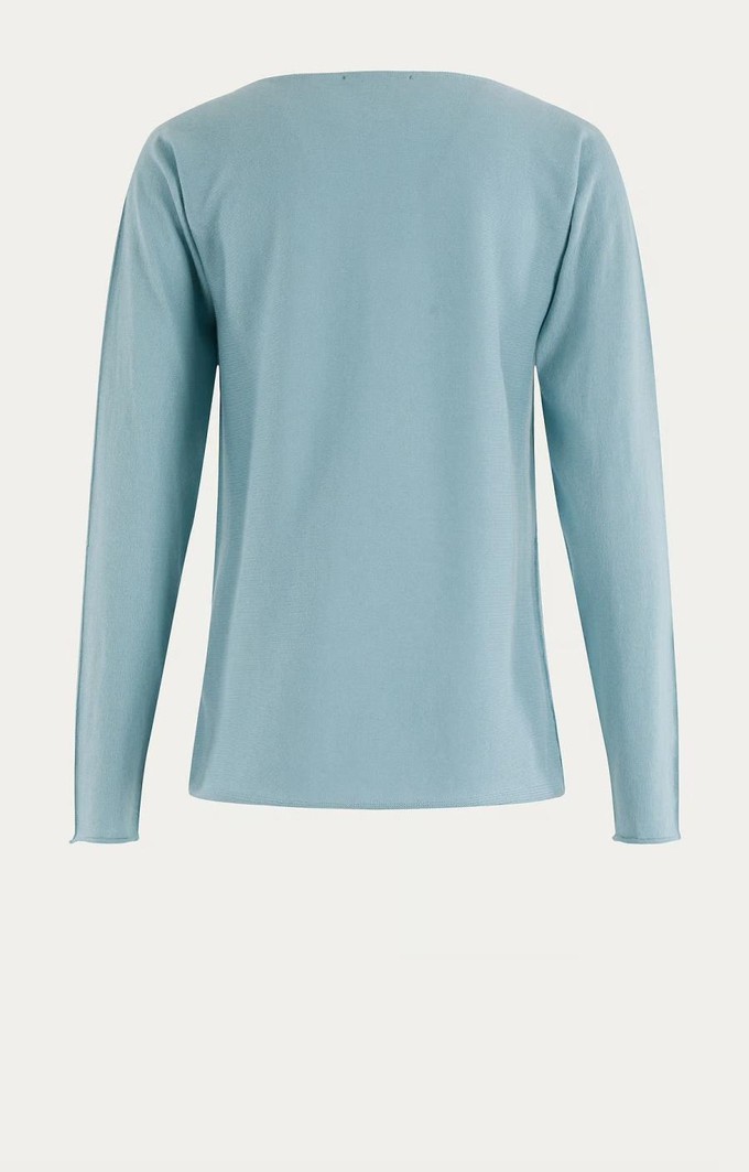 Judith boothals trui - ash blue solid from Brand Mission