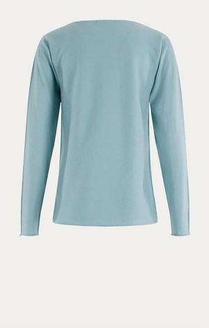 Judith boothals trui - ash blue solid from Brand Mission