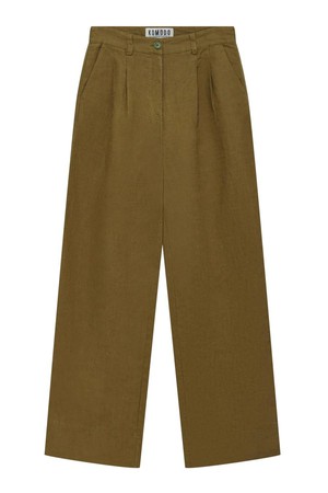 Lion linnen pantalon - khaki from Brand Mission