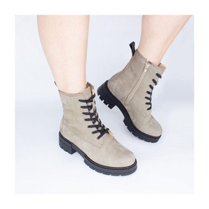 Veterboots - nubuk stone from Brand Mission