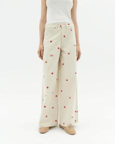 Hedda pantalon sol - ecru via Brand Mission