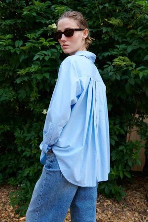 Silje blouse - frozen fjord from Brand Mission