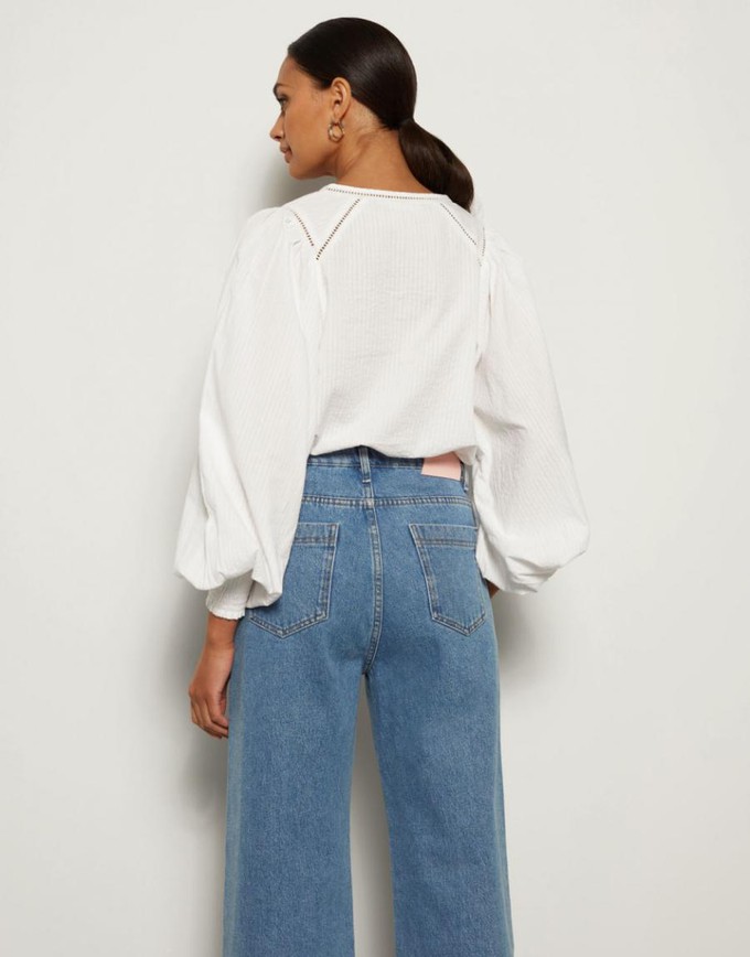 Heath blouse - white from Brand Mission