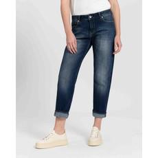 Jenna boyfriend jeans - worn out blue via Brand Mission