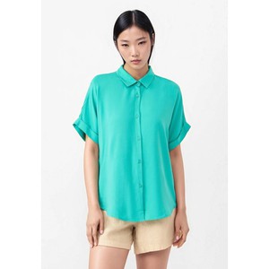 Sarah blouse - amalfi green from Brand Mission