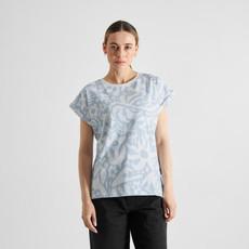 T-shirt visby Wonky beach - Skyway blue via Brand Mission