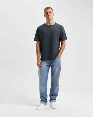 Liam cotton hemp t-shirt - woodland grey from Brand Mission