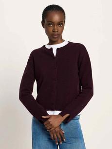 Boxy vest - bordeaux via Brand Mission