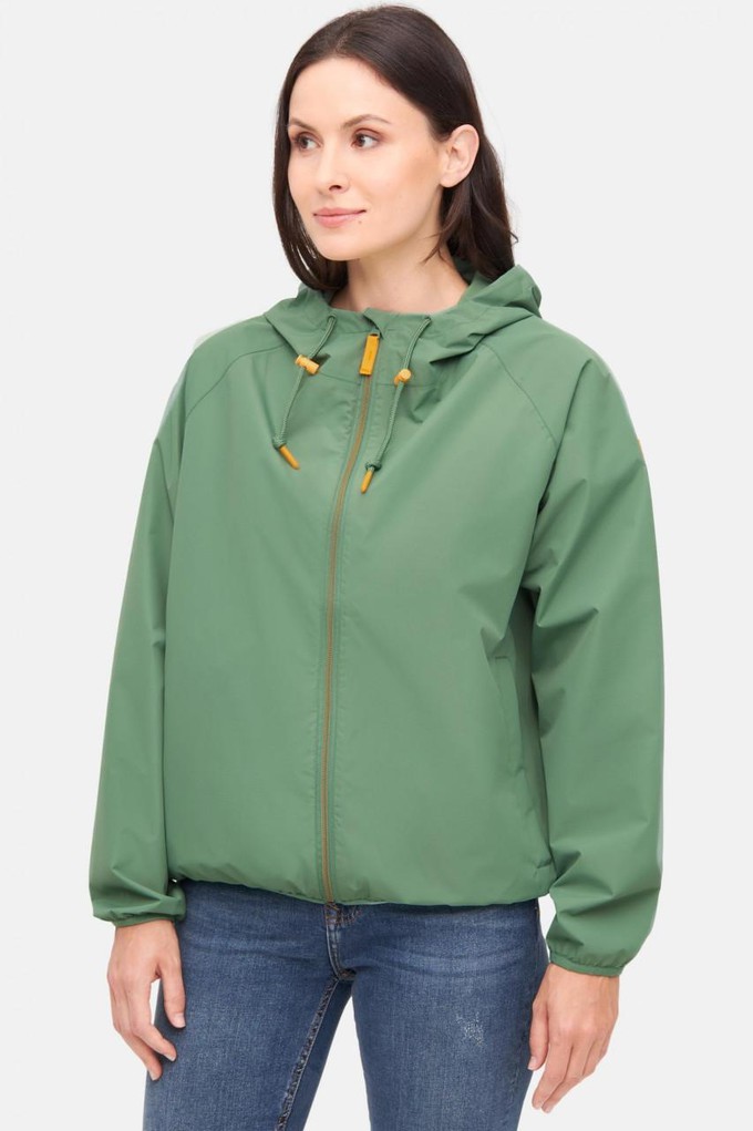 Packby regenjas - hedge green from Brand Mission