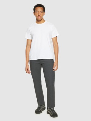 Chuck flannel pant - gray pinstripe from Brand Mission