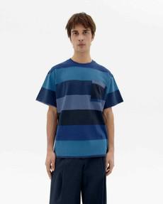 Aaron t-shirt - wave stripes via Brand Mission