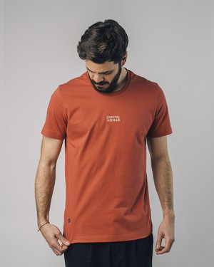 Digital Nomad T-Shirt Terracota from Brava Fabrics