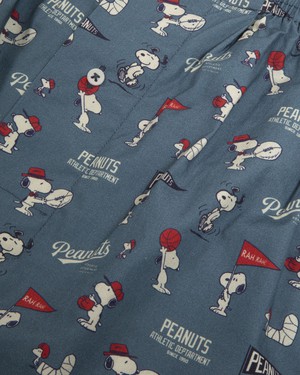 Peanuts Athletic Boxers Blue from Brava Fabrics