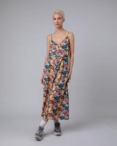 Yeye Weller Long Dress Yellow via Brava Fabrics