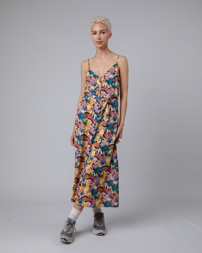 Yeye Weller Long Dress Yellow from Brava Fabrics