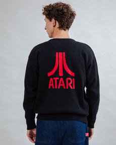 Atari Cardigan Logo Jacquard via Brava Fabrics