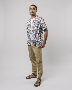 Crane For Luck Aloha Shirt from Brava Fabrics