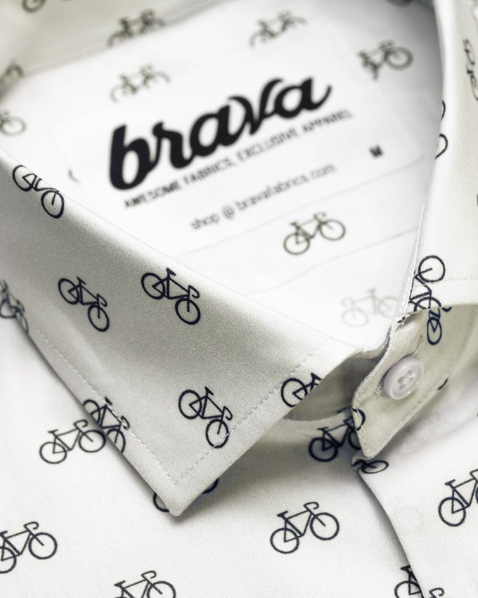 Fixed Gear Rider Printed Shirt from Brava Fabrics