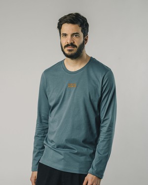 Digital Nomad Longsleeved T-Shirt Indigo from Brava Fabrics