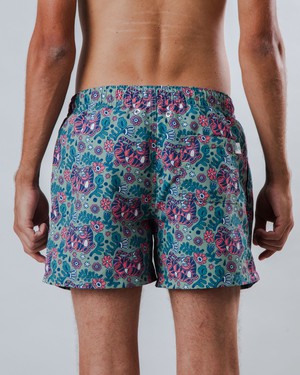 Asis Percales Tigris Swimwear? Light Green from Brava Fabrics