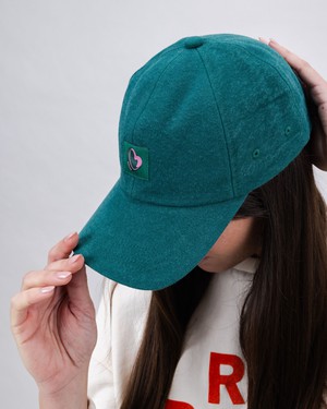 Cotton 5 Panel Cap Green from Brava Fabrics