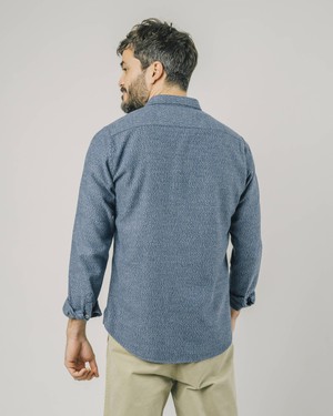 Nuuk Regular Shirt Blue from Brava Fabrics