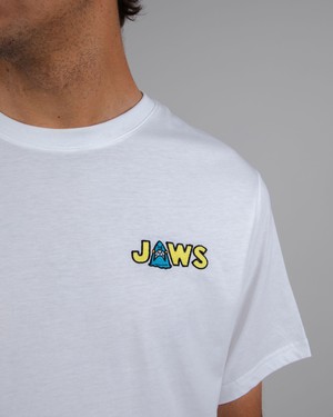 Jaws T-shirt White from Brava Fabrics
