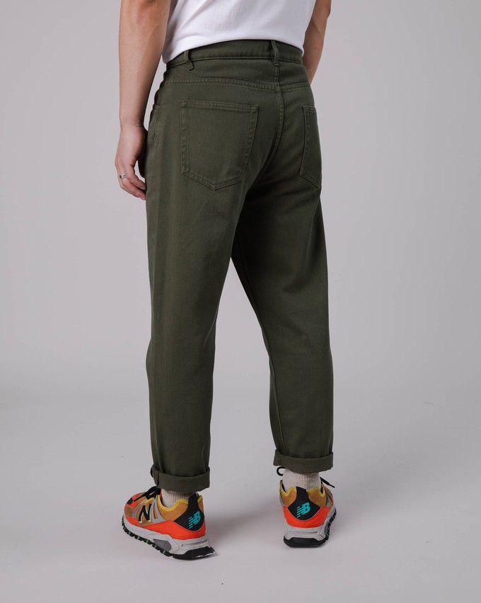 5 Pocket Pants Stone Green from Brava Fabrics