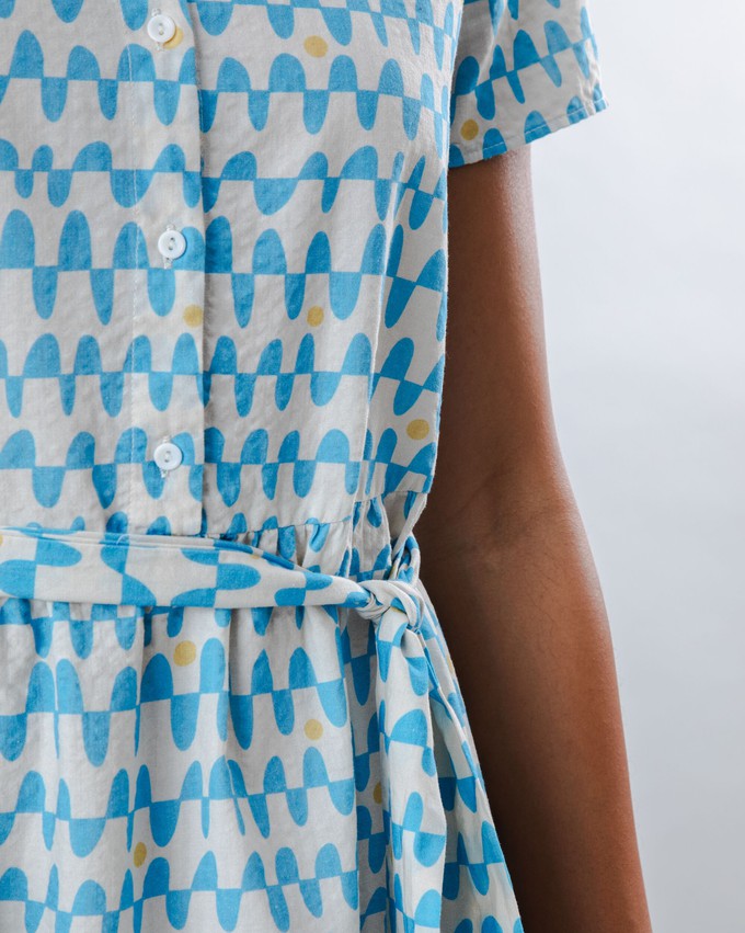 Sunset Short Dress Blue from Brava Fabrics