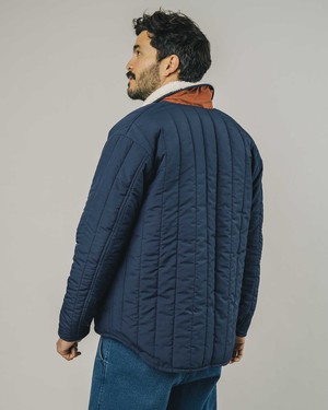 Padded Jacket Navy from Brava Fabrics